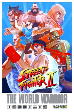 street fighter 2 box cover