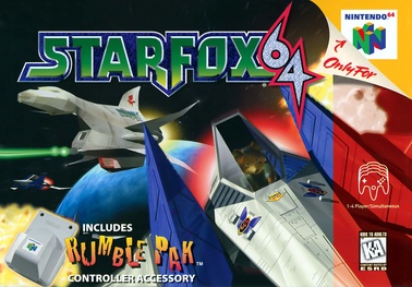 star fox 64 box cover