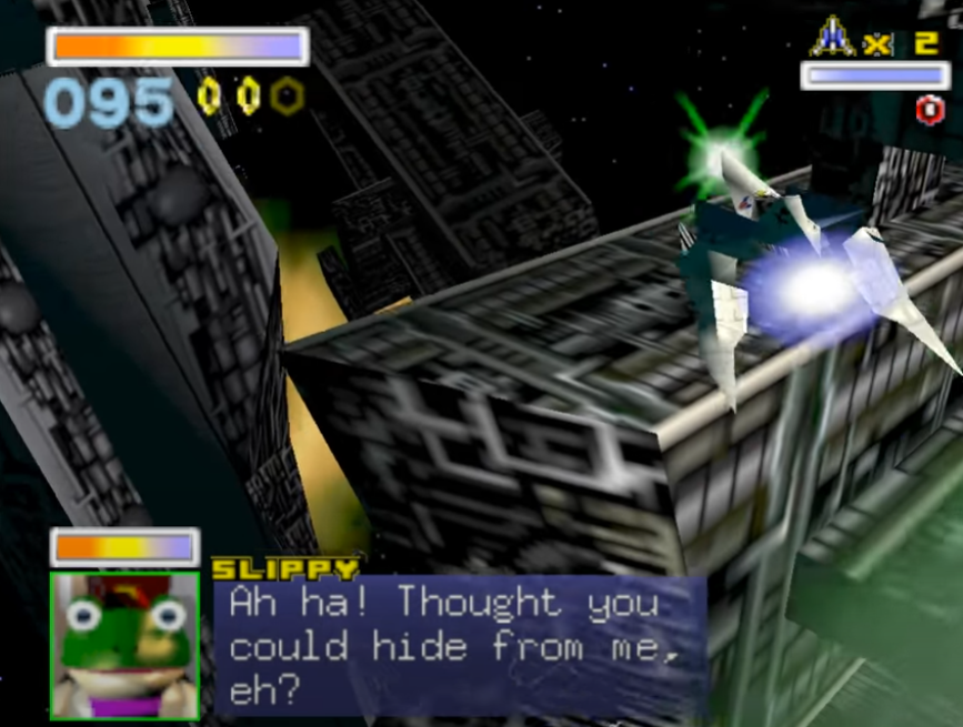 star fox 64 gamegplay