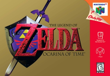 zelda 64 box cover