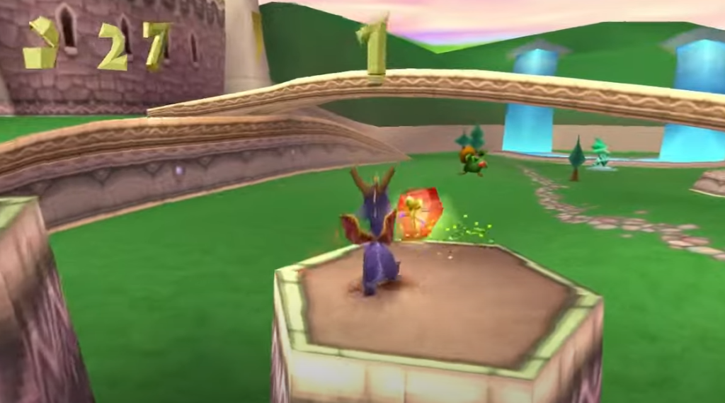 spyro gameplay