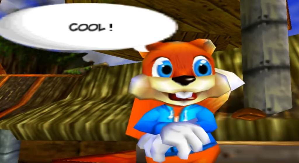 Conker bad fur day n64